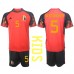 België Jan Vertonghen #5 Babykleding Thuisshirt Kinderen WK 2022 Korte Mouwen (+ korte broeken)